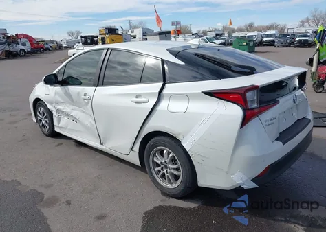 2019 Toyota Prius Xle z USA, uszkodzony, nr VIN JTDL9RFU7K3005120